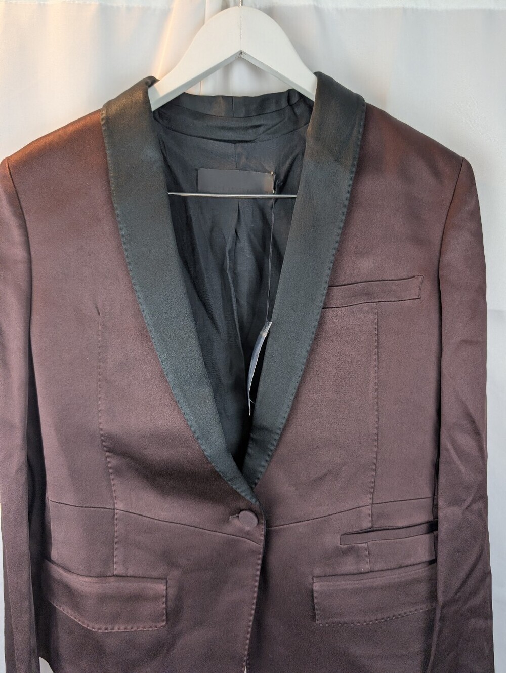 Haider Ackerman Archive FW2018 Satin Trim Blazer Size 6(38) BNWT - Picture 2 of 12